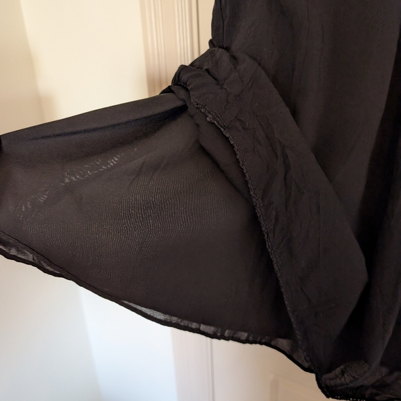 Wilfred Black Sonora dress Size L Aritzia - Picture 2 of 13